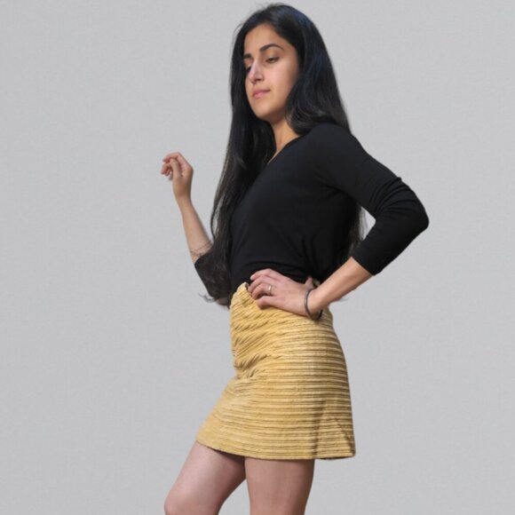 Vintage Velour skirt - Picture 2 of 8